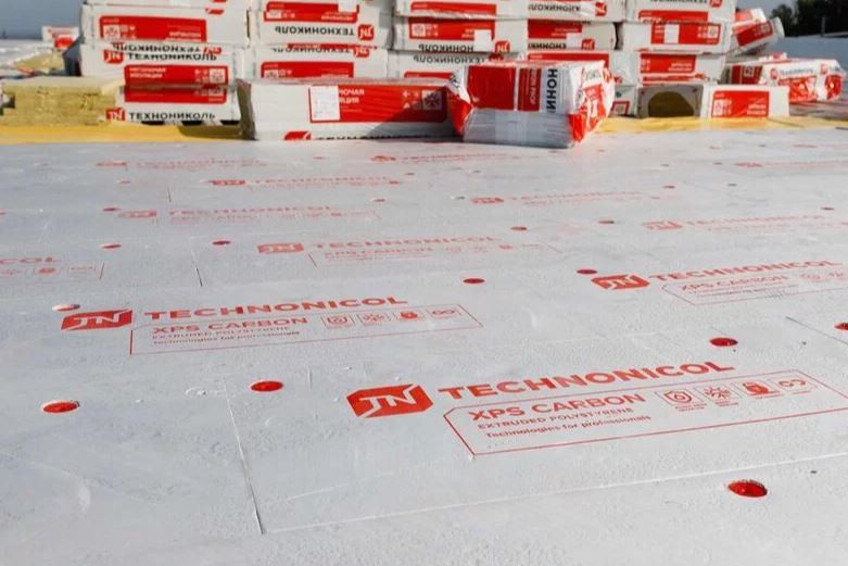 Утеплитель Технониколь XPS CARBON PROF SLOPE 2,1 % Уклон (Плита B) 30-55х600х1200 фото 1